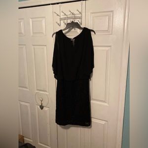 Black formal dress